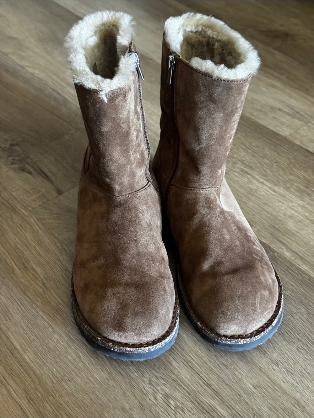 Birkenstock UPPSALLA SUEDE SHEARLING LINED WEATHERPROOF BOOTS 8 - Picture 6 of 14